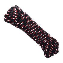 Kit 4 Cordas Preta Para Amarrar Lona De Caminhão Em Poliéster 15 Metros Kit 4 Cordas Preta Para Amarrar Lona De Caminhão Em Poliéster 15 Metros