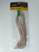 Kit 4 Cordões Bolinhas Enfeite Árvore Champagne 1,8M Wincy Kit 4 Cordões Bolinhas Enfeite Árvore Champagne 1,8M Wincy