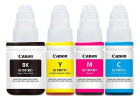 Kit 4 Cores Canon 190 Compativel com G1100 G1110 G2100 G2110 G3100 G3102 G3110 G3111 Kit 4 Cores Canon 190 Compativel com G1100 G1110 G2100 G2110 G3100 G3102 G3110 G3111