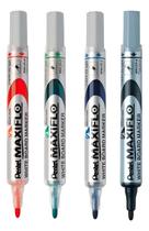 Kit 4 CORES Marcador Quadro Branco MAXIFLO Ponta Fina MWL5S Kit 4 CORES Marcador Quadro Branco MAXIFLO Ponta Fina MWL5S