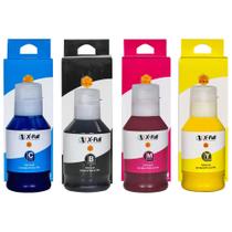 Kit 4 Cores Tinta Pigmentada X-Full Compatível com GI16 GI-16 para GX6010 GX7010 GX-6010 GX-7010