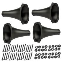 Kit 4 Corneta LC 14-25 Som Automotivo Redondo Com Parafusos