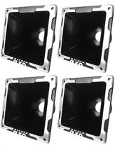 Kit 4 Cornetas NVK 2020 Cone Jarrão Para Driver Boca de 2 Polegadas Para Som Automotivo