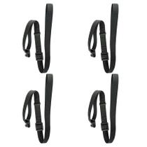 Kit 4 Correias Nylon Alça Ukulele 55.5cm Pretas Kit 4 Correias Nylon Alça Ukulele 55.5cm Pretas