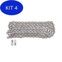 Kit 4 Corrente 1/2X11/128 Com 116 Index Z9, 9 Velocidades