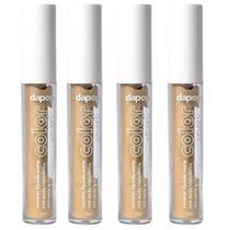 Kit 4 Corretivo Líquido Matte Na Cor Amarelo - Dapop