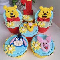 Kit 4 Cortador Modular Ursinho Pooh 5CM Cabeça Kit 4 Cortador Modular Ursinho Pooh 5CM Cabeça