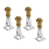 Kit 4 Cortador Para Ravioli Quadrado 3,5cm Cabo Madeira Mimo Style Kit 4 Cortador Para Ravioli Quadrado 3,5cm Cabo Madeira Mimo Style