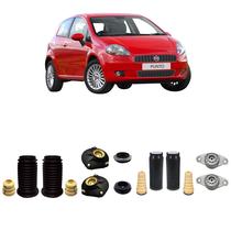 Kit 4 Coxim Batente Suspensão Fiat Punto 2011 2012 2013 2014