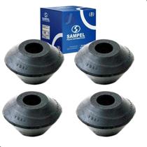 Kit 4 Coxim do Amortecedor Traseiro Argo Fiorino Mobi Palio Pulse Siena Uno Sampel
