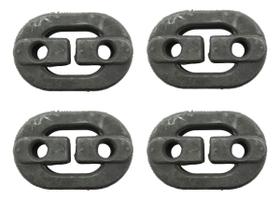 Kit 4 Coxim Escapamento L200 Triton 08 2016 Pajero Dakar