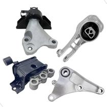 Kit 4 Coxim Motor Cambio Automático Cobalt Spin 2017 A 2019