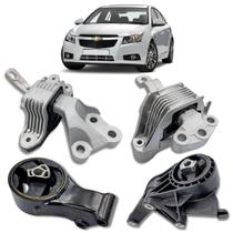 Kit 4 Coxim Motor Cambio Automático Gm Cruze 2012 a 2016