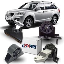 Kit 4 coxim motor cambio lifan x60 1.8 manual 2013 a 2019