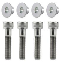 Kit 4 coxim parafusos inox buchas fixação paralama dianteiro YBR125 Factor YBR150 Factor YS150 Fazer Kit 4 coxim parafusos inox buchas fixação paralama dianteiro YBR125 Factor YBR150 Factor YS150 Fazer