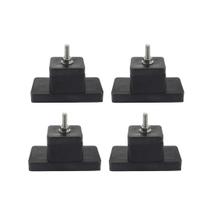 Kit 4 Coxim Pé Calço Podium Suporte Para Ar Condicionado Split