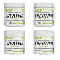 Kit 4 Creatina em Pó Zero Carbo 4x300g Sabor LimãoFNB Sports Nutrition