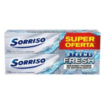 Kit 4 Creme Dental Sorriso 140g Xtreme Fresh Máximo Poder