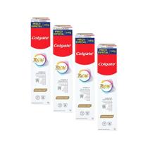 Kit 4 Cremes Dentais Colgate Total Mint Prevenção Ativa 140g