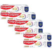 Kit 4 Cremes Dentais Colgate Total Original Mint Prevenção Ativa 180g 2un Cada Kit 4 Cremes Dentais Colgate Total Original Mint Prevenção Ativa 180g 2un Cada