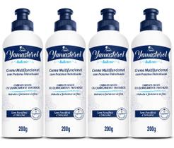 Kit 4 Cremes Yamasterol Proteína Hidrolisada Multifuncional