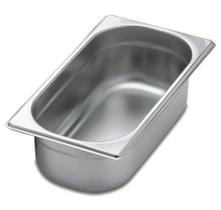 Kit 4 Cubas Gastronomica Inox GN 1/3 x 100mm (325x176mm) - Brasinox Kit 4 Cubas Gastronomica Inox GN 1/3 x 100mm (325x176mm) - Brasinox