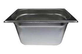 Kit 4 Cubas Gastronomica Inox GN 1/4 x 150mm (265x162mm) - Brasinox Kit 4 Cubas Gastronomica Inox GN 1/4 x 150mm (265x162mm) - Brasinox
