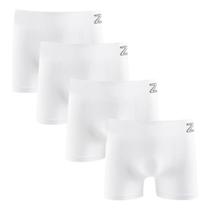 Kit 4 Cueca Boxer Masculina Microfibra Sem Costura Zee Rucci Premium