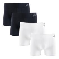 Kit 4 Cueca Boxer Masculina Microfibra Sem Costura Zee Rucci Premium