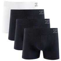 Kit 4 Cueca Boxer Masculina Zee rucci Microfibra Poliamida Original