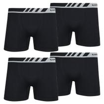 Kit 4 cueca kids box infantil microfibra sem costura lupo Kit 4 cueca kids box infantil microfibra sem costura lupo