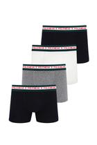 Kit 4 Cuecas Algodão Conforto Diário Polo Wear Sortido