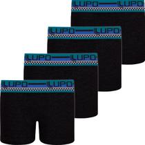 Kit 4 Cuecas Boxer Infantil Lupo Box Menino Atacado Algodão Original 141