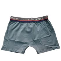 Kit 4 Cuecas Boxer Marxan Algodão Liso P M G GG Kit 4 Cuecas Boxer Marxan Algodão Liso P M G GG
