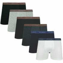 Kit 4 - Cuecas Boxer Masculina Algodão com Elastano Lupo Adulta Confortável Kit 4 - Cuecas Boxer Masculina Algodão com Elastano Lupo Adulta Confortável