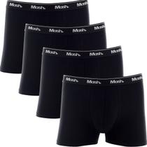 Kit 4 Cuecas Boxer Masculina Plus Size Mash Algodao Conforto Para Uso Diario