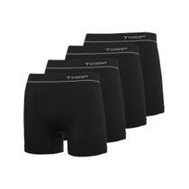 Kit 4 Cuecas Boxer Microfibra Sem Costura Adulto Torp 8011 Kit 4 Cuecas Boxer Microfibra Sem Costura Adulto Torp 8011