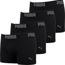 Kit 4 Cuecas Boxer Puma Masculina Box Poliamida Cueca Sem Costura Confortável Adulto Original Kit 4 Cuecas Boxer Puma Masculina Box Poliamida Cueca Sem Costura Confortável Adulto Original