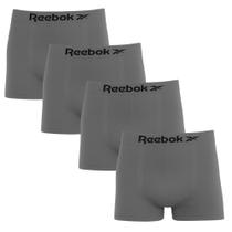 Kit 4 Cuecas Boxer Reebok Classic Masculina