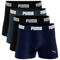 Kit 4 Cuecas Boxer Sem Costura Poliamida Masculino Puma Original