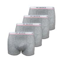 Kit 4 Cuecas Boxers Infantil Box Algodão Cotton Conforto