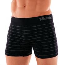 Kit 4 Cuecas Cueca Boxer Mash Masculino Preto 711.02E