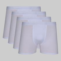 Kit 4 Cuecas Lupo Boxer Algodão com Elastano 00784 Kit 4 Cuecas Lupo Boxer Algodão com Elastano 00784