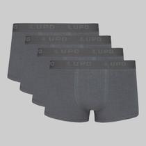 Kit 4 Cuecas Lupo Sunga Algodão com Elastano 00480