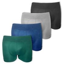 Kit 4 Cuecas Masculinas Boxer Premium Cores Sortidas