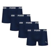 Kit 4 Cuecas Microfibra Boxer Box Modelo Sem Costura Masculina Adulta