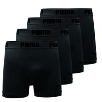Kit 4 Cuecas Puma Boxer Sem Costura Poliamida Respirável Kit 4 Cuecas Puma Boxer Sem Costura Poliamida Respirável