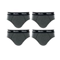 Kit 4 Cuecas Slip Infantil Mash 015.20 Kit 4 Cuecas Slip Infantil Mash 015.20