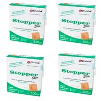 Kit 4 Curativos Stopper Hipoalergênico c/500 coleta sangue