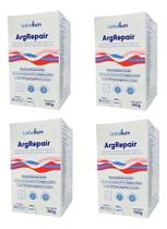 Kit 4 Cx Argrepair 130g Suplemento Cicatrização Pós Op Linhahum